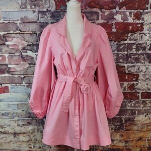 Bardot "Kaelie" Puff Sleeve Mini Dress